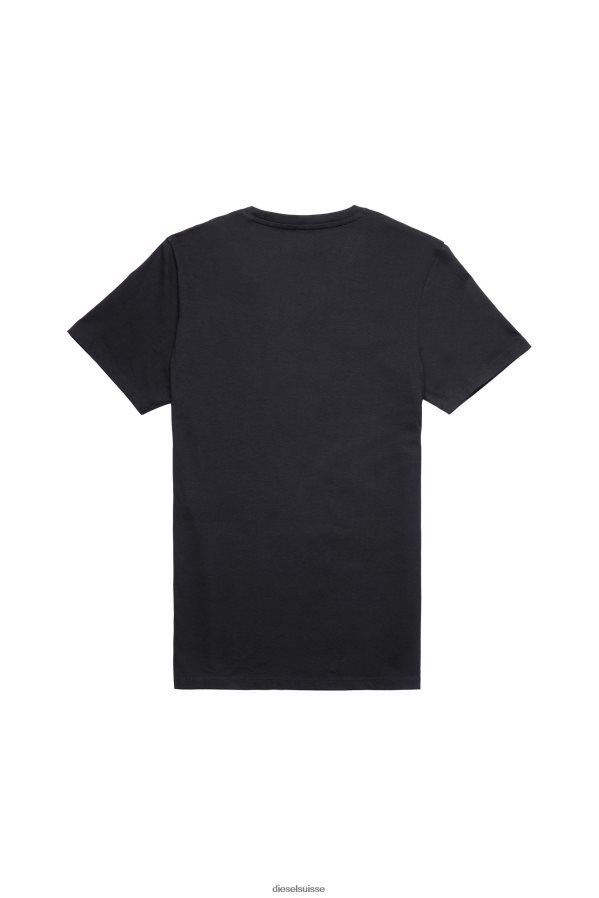 ch Diesel Hommes umtee-michael-tube-twopack noir 0R48H8440 vêtements