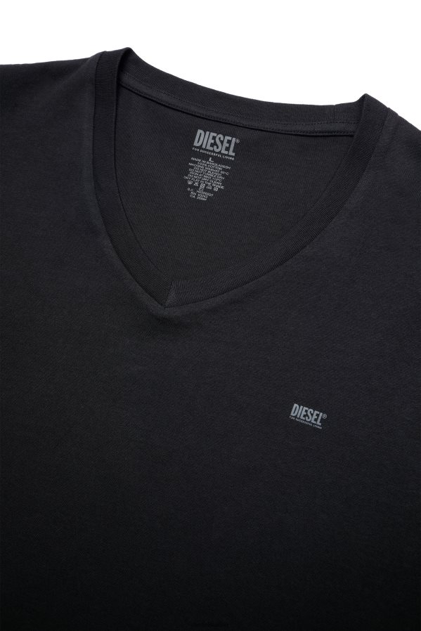 ch Diesel Hommes umtee-michael-tube-twopack noir 0R48H8440 vêtements