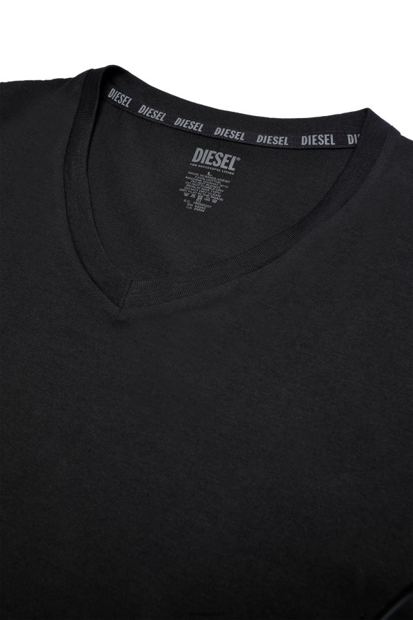 ch Diesel Hommes umtee-michael-tube-twopack noir 0R48H8442 vêtements