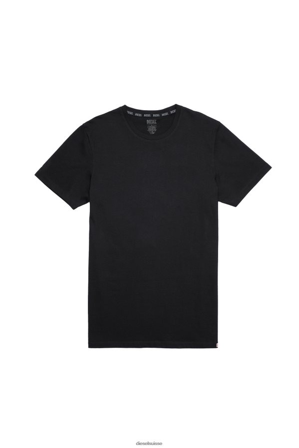 ch Diesel Hommes umtee-randal-tube-twopack noir 0R48H8443 vêtements