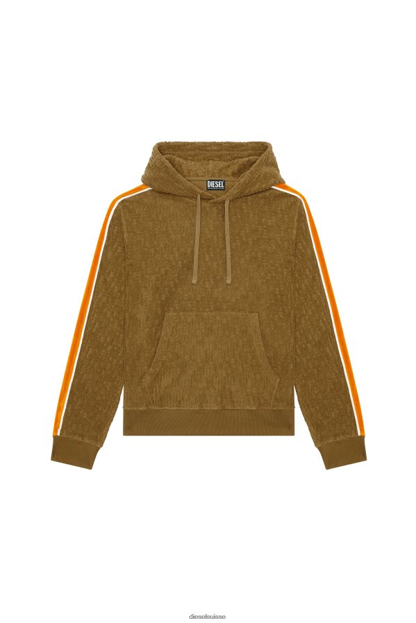 ch Diesel Hommes s-ginbero-capot vert militaire 0R48H8166 vêtements