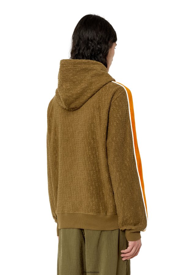 ch Diesel Hommes s-ginbero-capot vert militaire 0R48H8166 vêtements