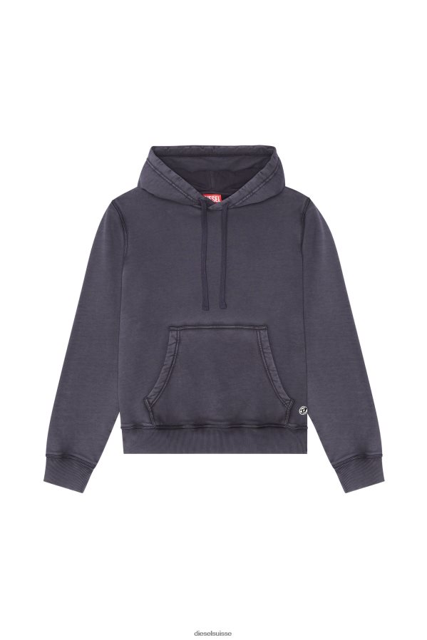 ch Diesel Hommes s-ginn-hood-dov-pe bleu 0R48H8157 vêtements