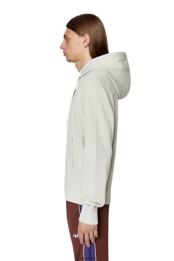 ch Diesel Hommes s-ginn-hood-e2 gris 0R48H895 vêtements