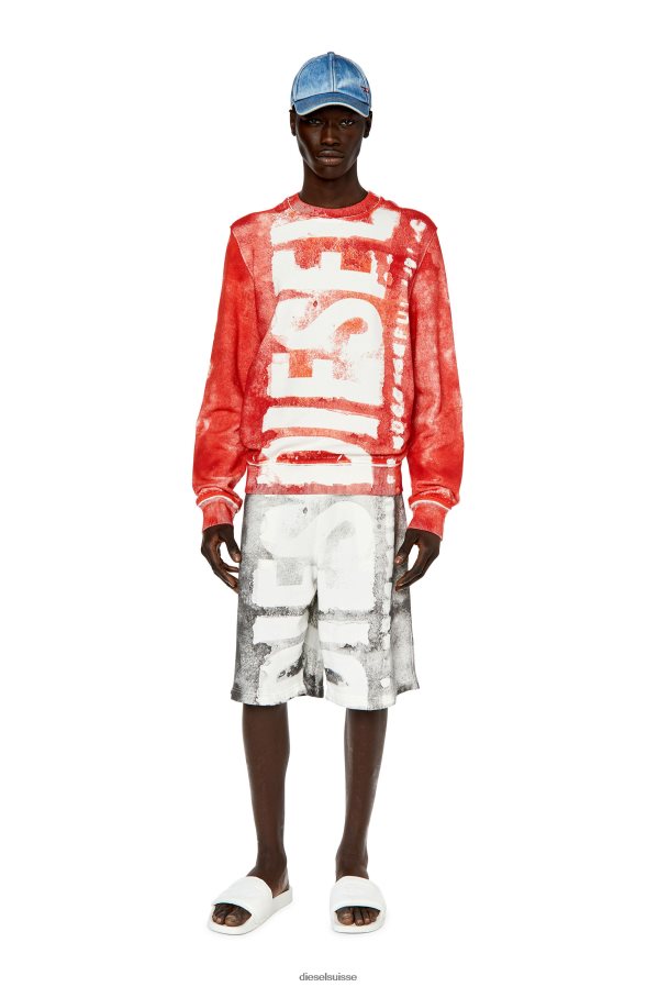 ch Diesel Hommes s-giny rouge 0R48H8136 vêtements