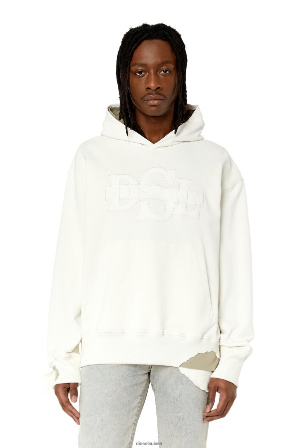 ch Diesel Hommes s-macrot-hotte blanc 0R48H8161 vêtements