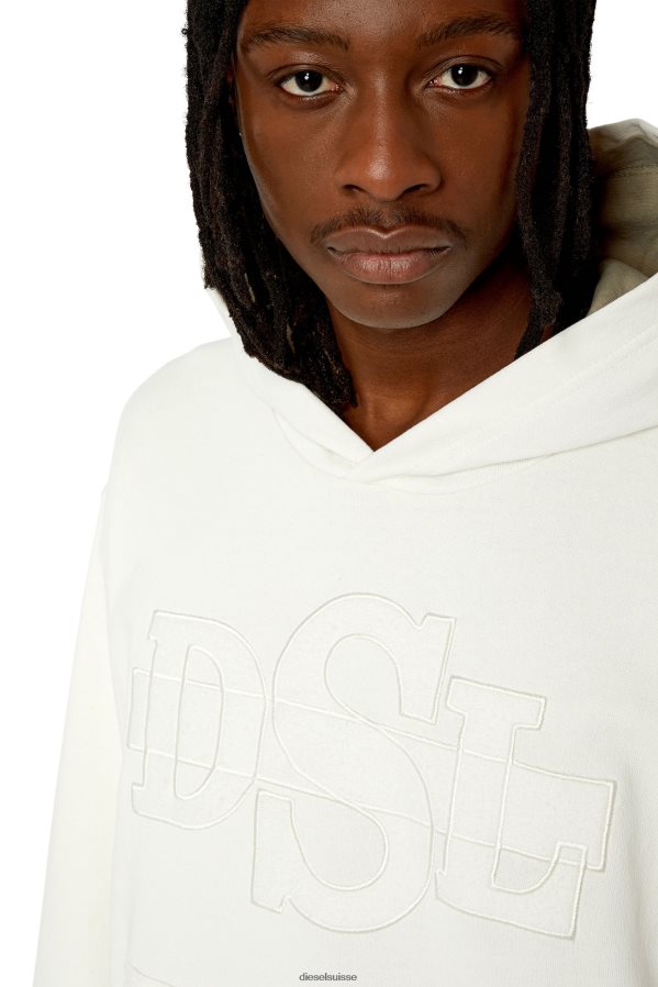 ch Diesel Hommes s-macrot-hotte blanc 0R48H8161 vêtements