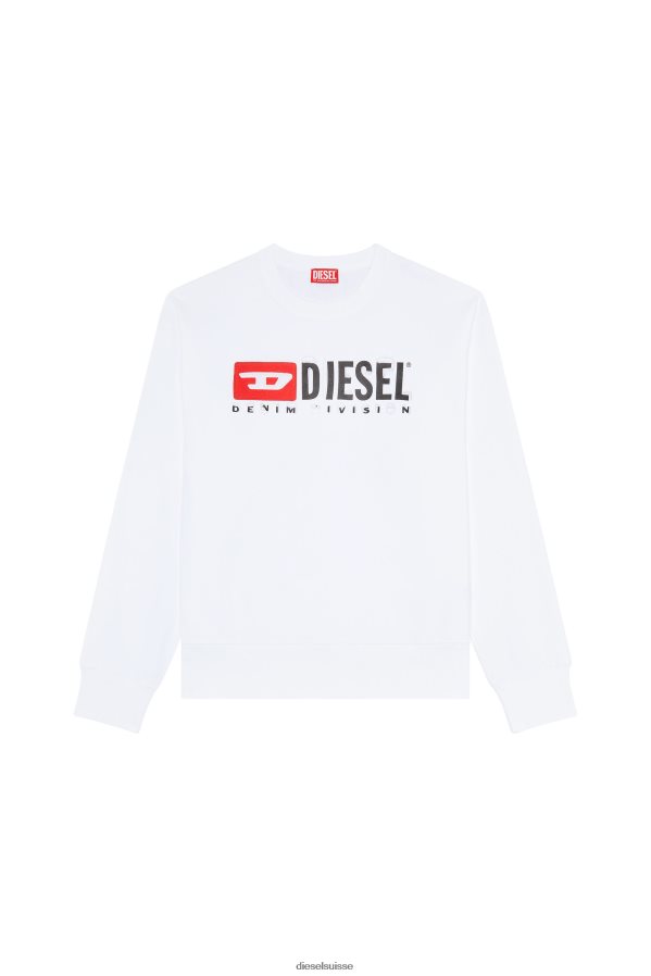 ch Diesel Hommes s-macs-divstroyed blanc 0R48H8160 vêtements