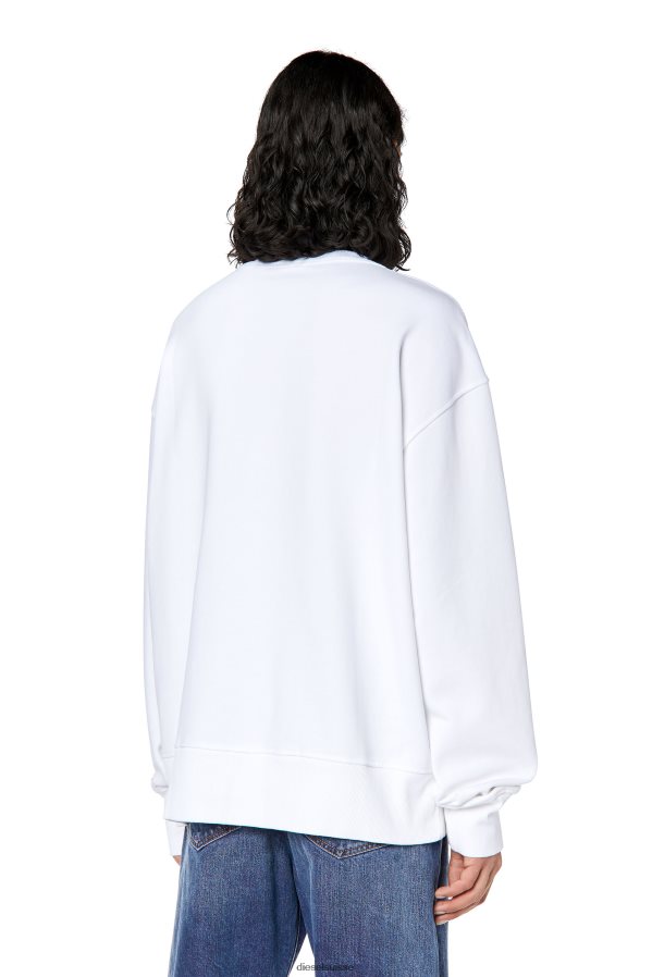 ch Diesel Hommes s-macs-divstroyed blanc 0R48H8160 vêtements