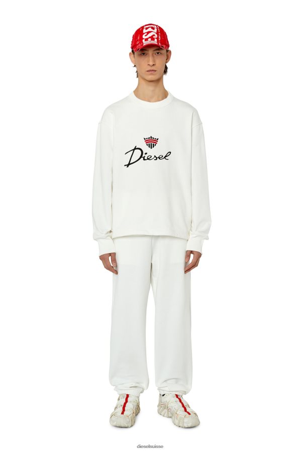 ch Diesel Hommes s-macsless blanc 0R48H8102 vêtements