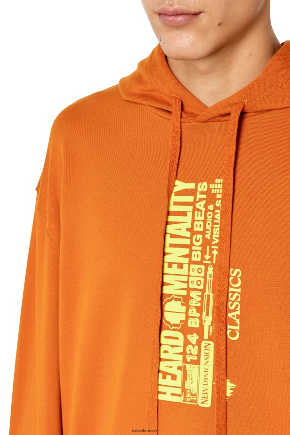 ch Diesel Hommes s-mouch orange 0R48H8120 vêtements