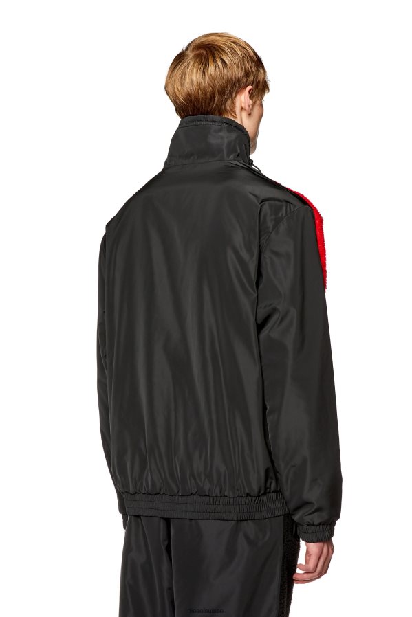 ch Diesel Hommes s-ovady noir rouge 0R48H8132 vêtements