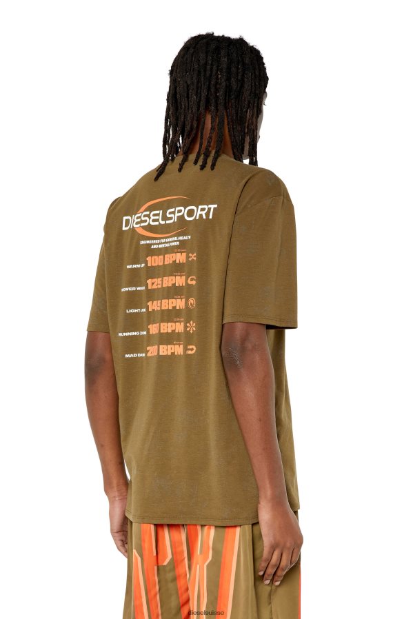 ch Diesel Hommes amtee-duncan-ht16 brun 0R48H8214 vêtements