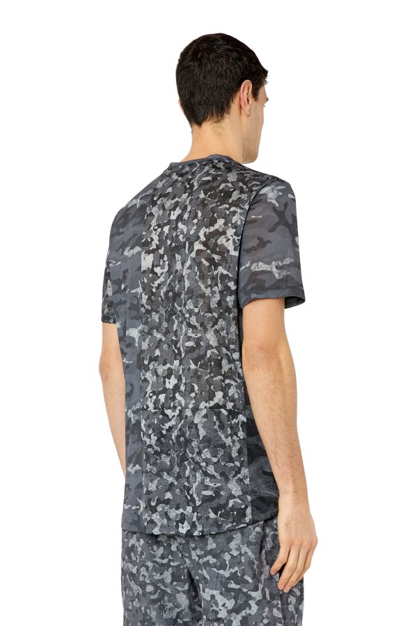 ch Diesel Hommes amtee-meng-wt09 gris noir 0R48H8226 vêtements