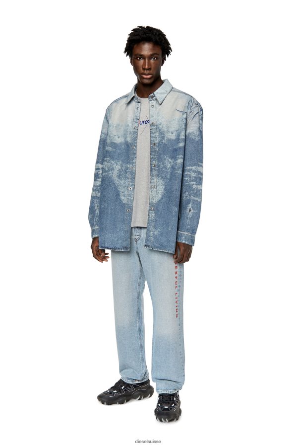 ch Diesel Hommes dx-t-nétiquette gris 0R48H8272 vêtements