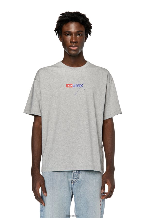 ch Diesel Hommes dx-t-nétiquette gris 0R48H8272 vêtements