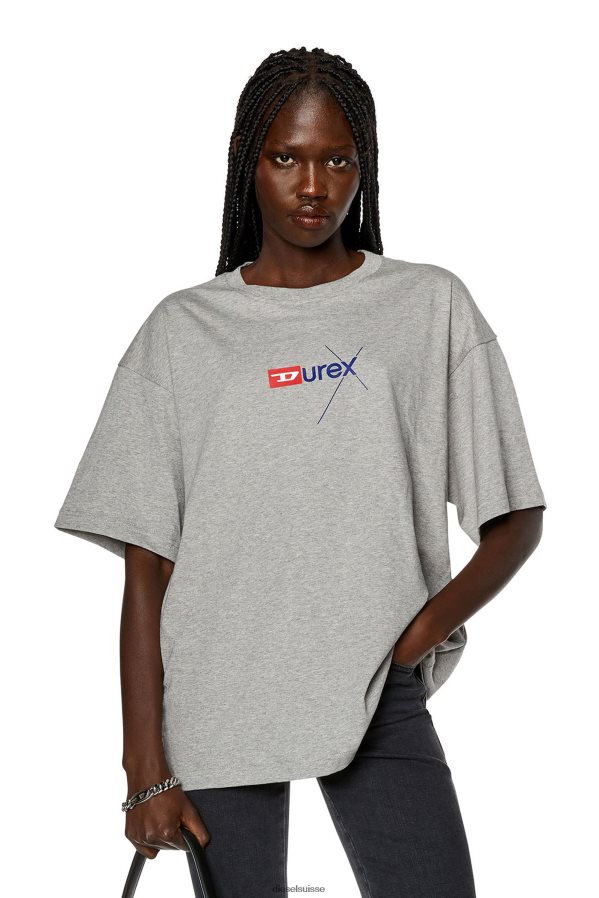 ch Diesel Hommes dx-t-nétiquette gris 0R48H8272 vêtements