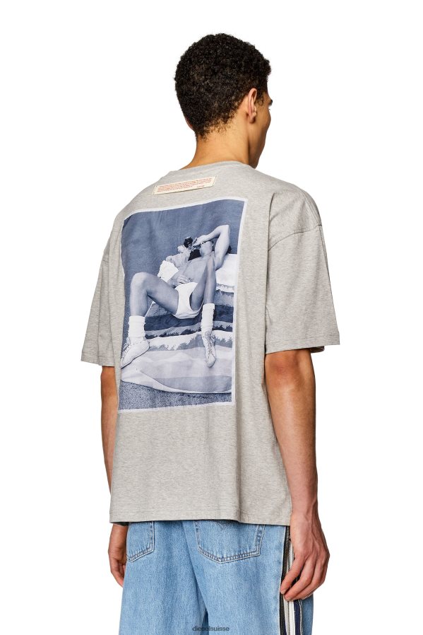 ch Diesel Hommes pr-t-nlabel-23 gris 0R48H8251 vêtements