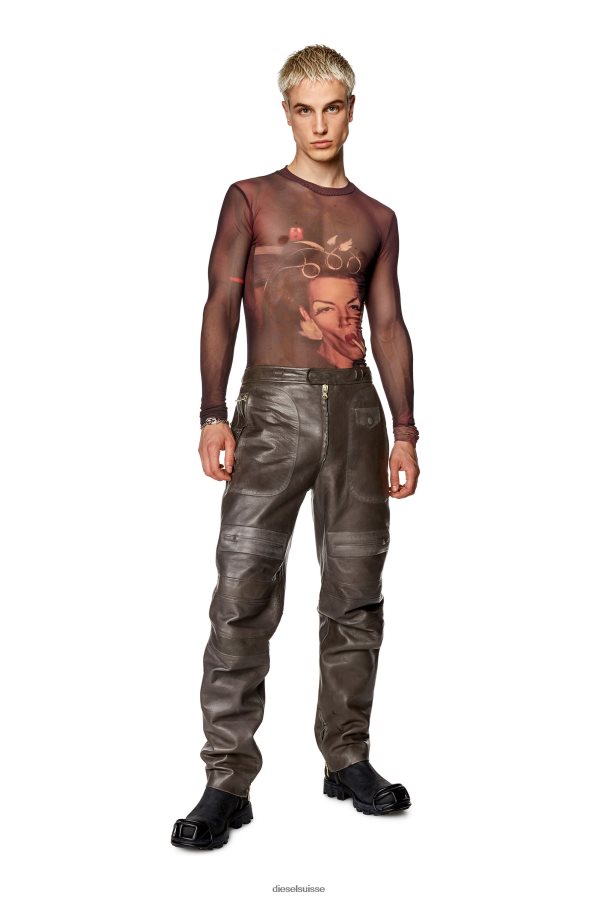 ch Diesel Hommes pr-t-sielar-long violet 0R48H8254 vêtements