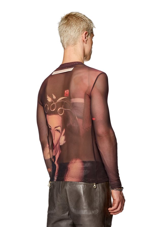 ch Diesel Hommes pr-t-sielar-long violet 0R48H8254 vêtements