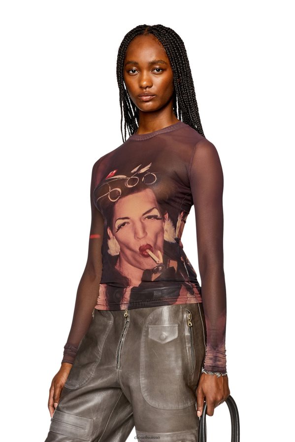 ch Diesel Hommes pr-t-sielar-long violet 0R48H8254 vêtements