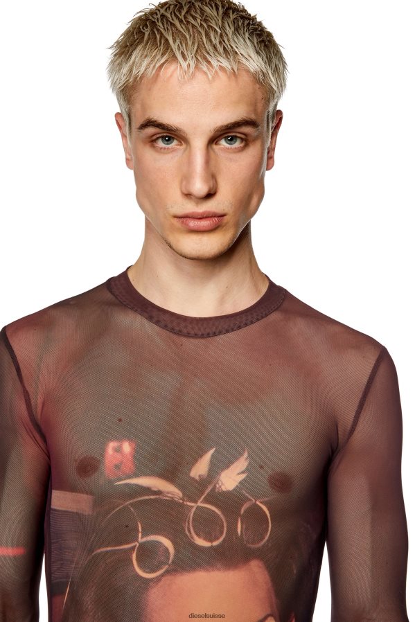 ch Diesel Hommes pr-t-sielar-long violet 0R48H8254 vêtements