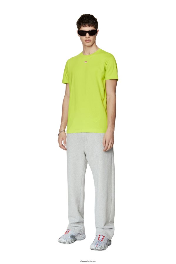 ch Diesel Hommes t-diegor-d vert fluo 0R48H8197 vêtements