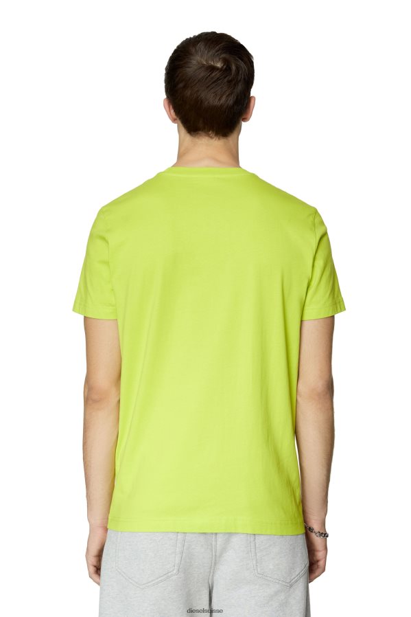 ch Diesel Hommes t-diegor-d vert fluo 0R48H8197 vêtements