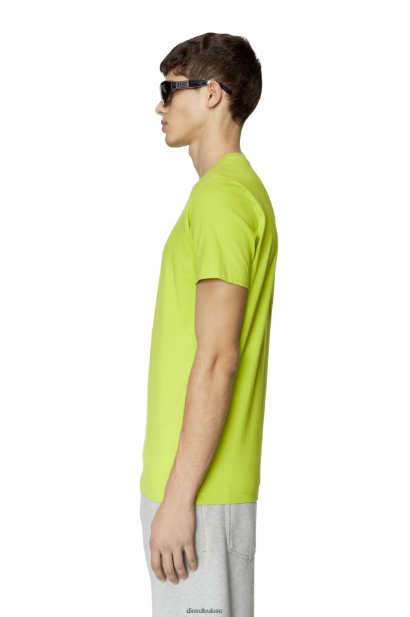 ch Diesel Hommes t-diegor-d vert fluo 0R48H8197 vêtements