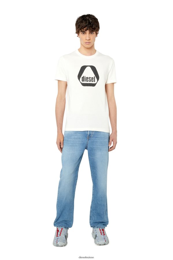 ch Diesel Hommes t-diegor-g10 blanc 0R48H8230 vêtements