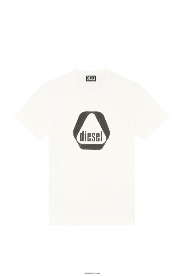 ch Diesel Hommes t-diegor-g10 blanc 0R48H8230 vêtements