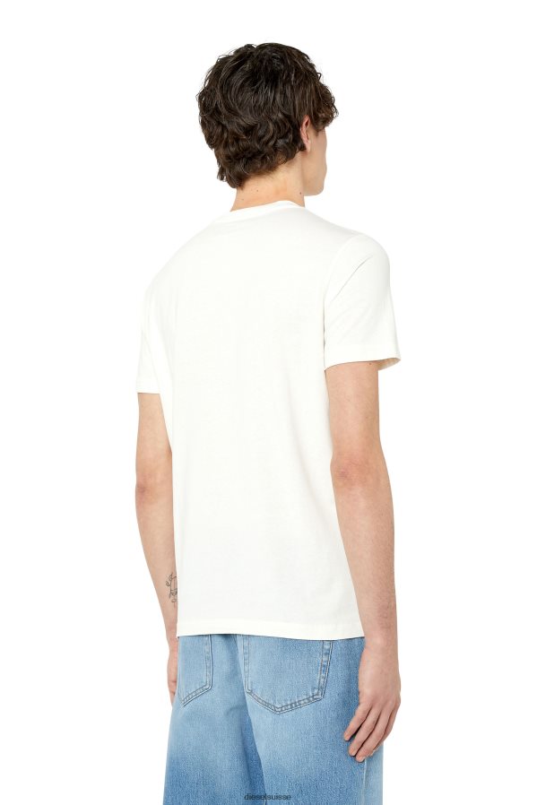 ch Diesel Hommes t-diegor-g10 blanc 0R48H8230 vêtements