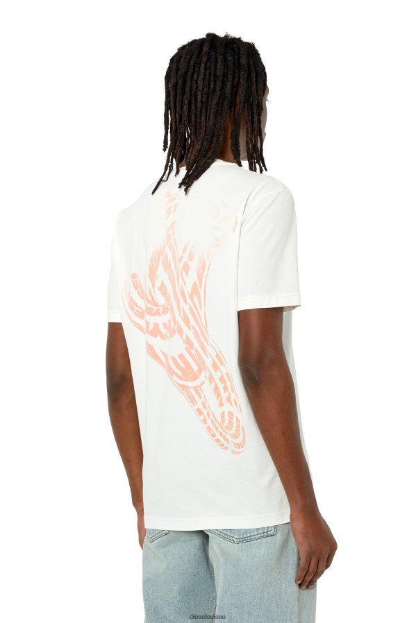 ch Diesel Hommes t-diegor-g3 blanc 0R48H8182 vêtements