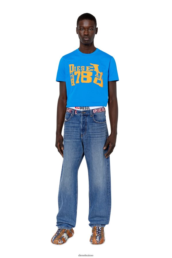 ch Diesel Hommes t-diegor-g7 bleu 0R48H8183 vêtements