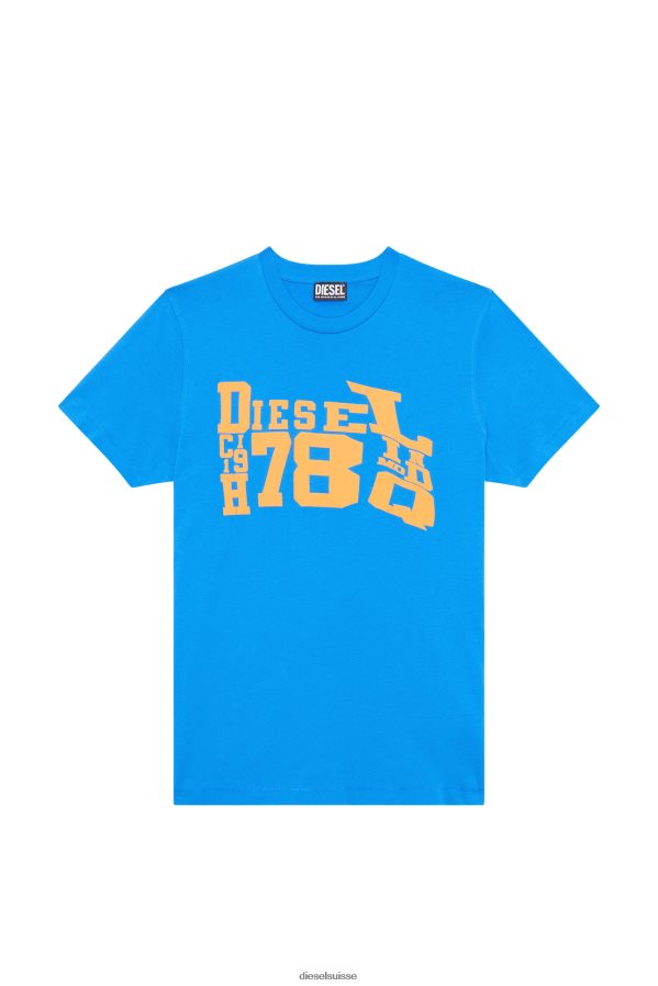 ch Diesel Hommes t-diegor-g7 bleu 0R48H8183 vêtements