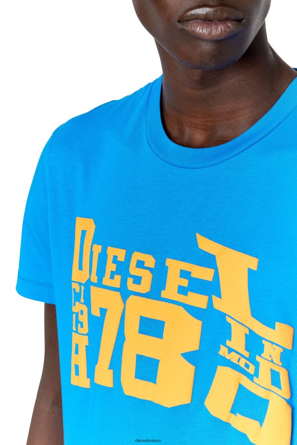 ch Diesel Hommes t-diegor-g7 bleu 0R48H8183 vêtements