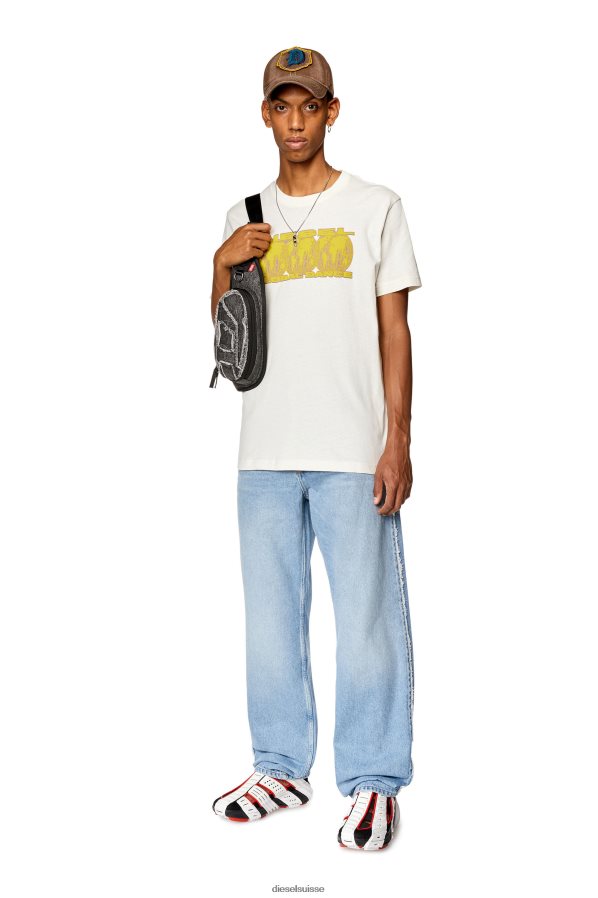 ch Diesel Hommes t-diegor-l10 blanc 0R48H8265 vêtements