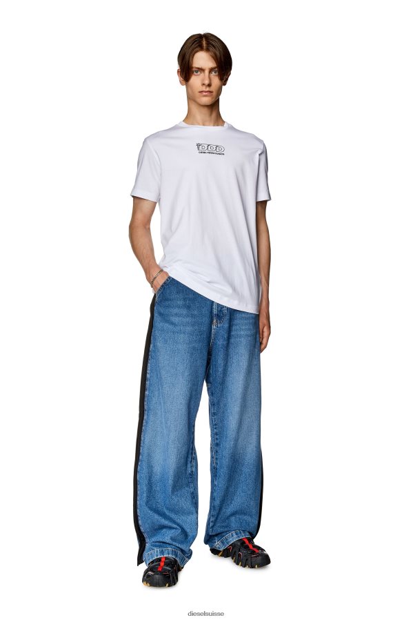 ch Diesel Hommes t-diegor-l15 blanc 0R48H8281 vêtements