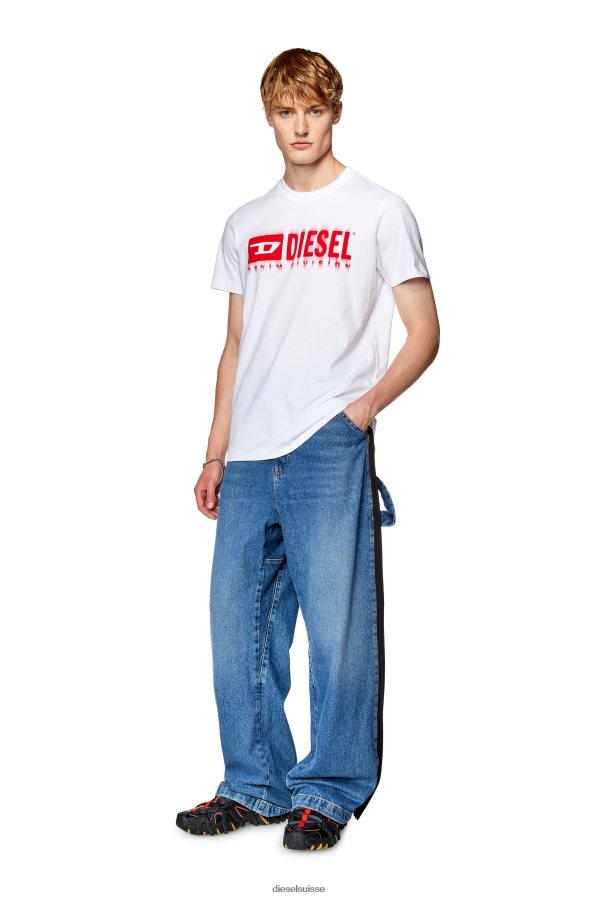 ch Diesel Hommes t-diegor-l6 blanc 0R48H8245 vêtements