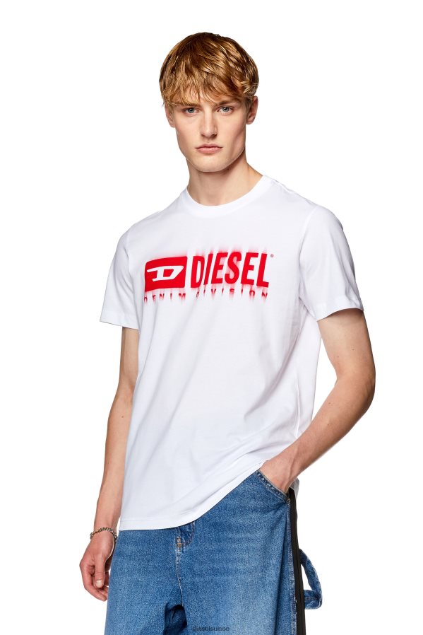 ch Diesel Hommes t-diegor-l6 blanc 0R48H8245 vêtements
