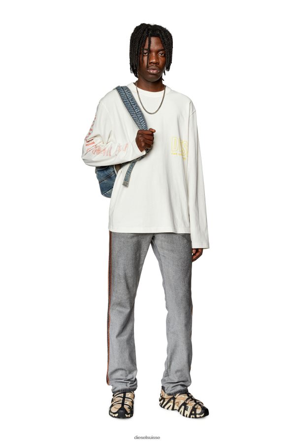 ch Diesel Hommes t-grue-ls-l5 blanc 0R48H8278 vêtements