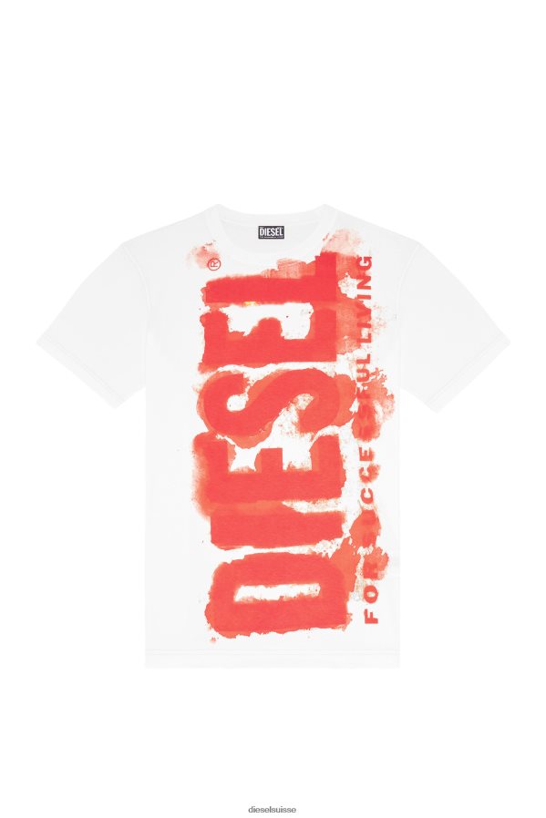 ch Diesel Hommes t-juste-e16 blanc 0R48H8204 vêtements