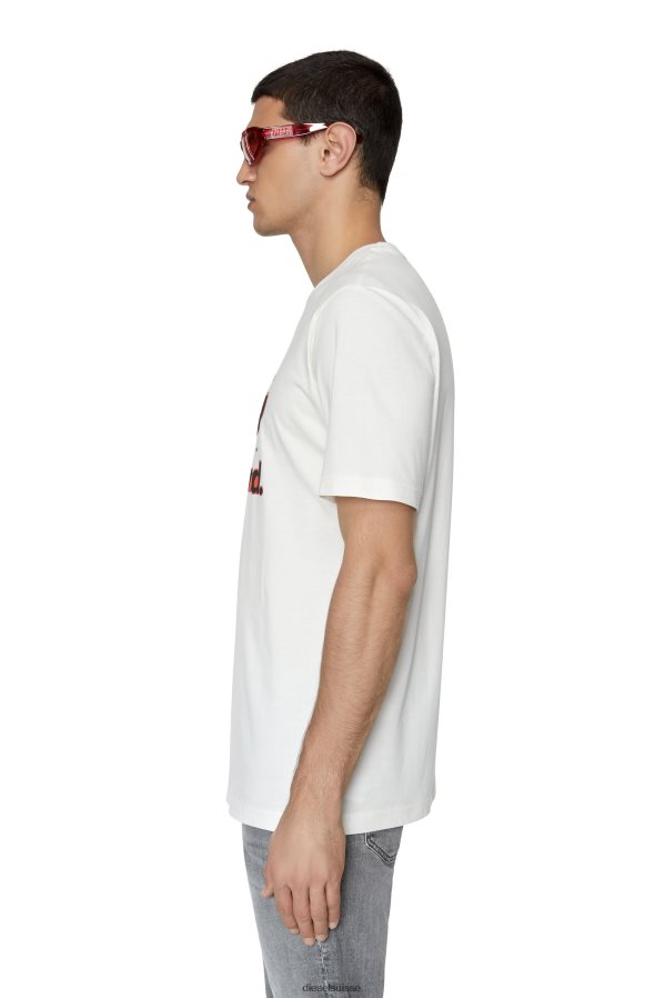 ch Diesel Hommes t-juste-e18 blanc 0R48H8200 vêtements