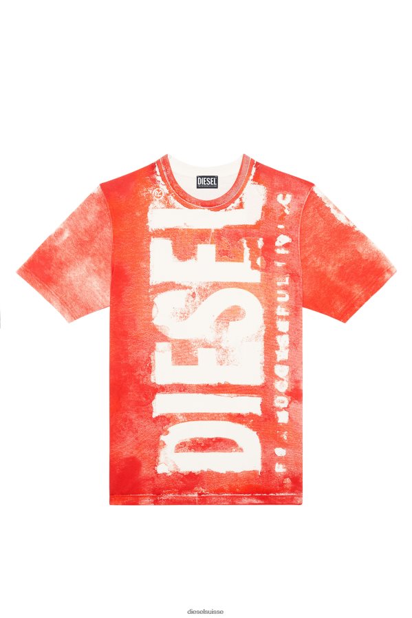 ch Diesel Hommes t-juste-g12 rouge 0R48H8184 vêtements