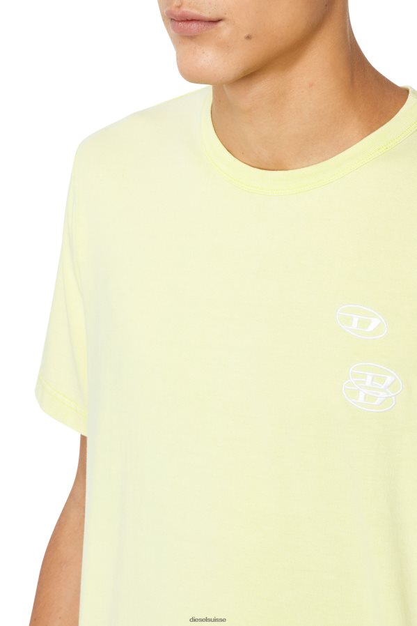 ch Diesel Hommes t-juste-g14 jaune fluo 0R48H8219 vêtements