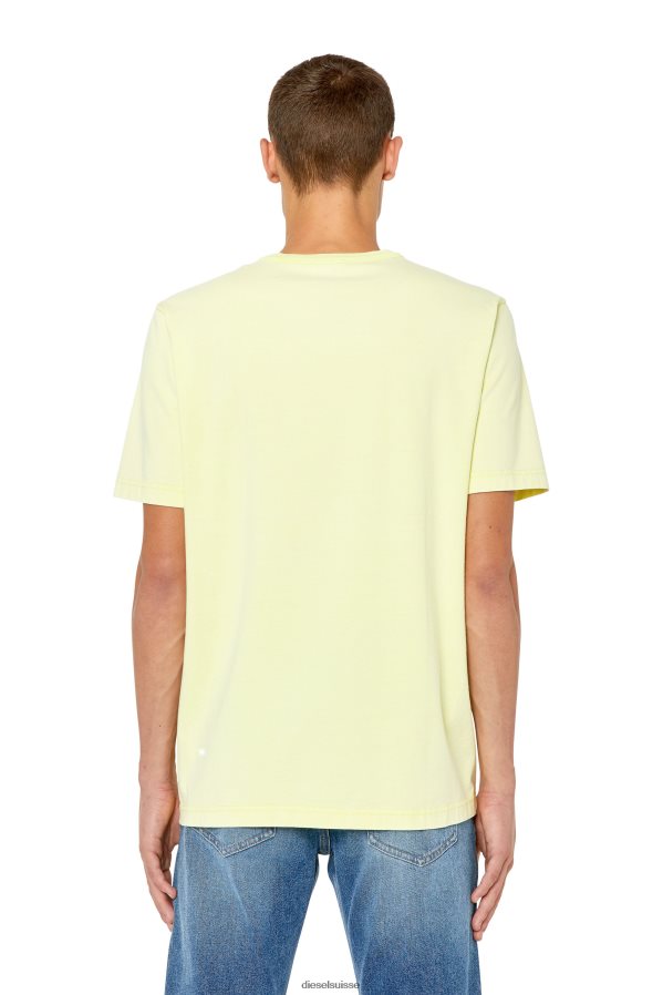 ch Diesel Hommes t-juste-g14 jaune fluo 0R48H8219 vêtements