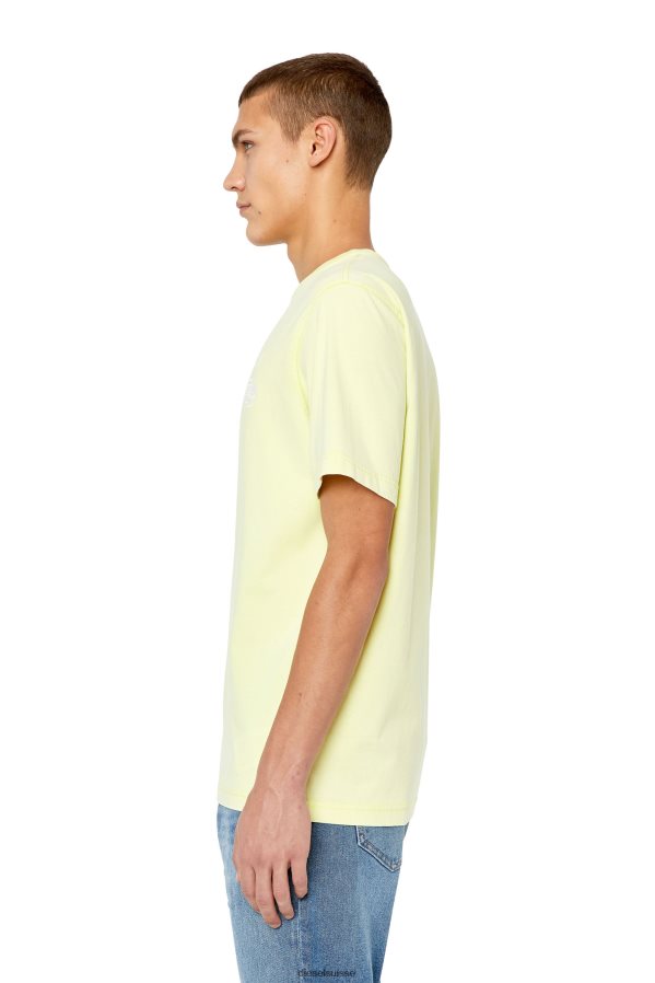 ch Diesel Hommes t-juste-g14 jaune fluo 0R48H8219 vêtements