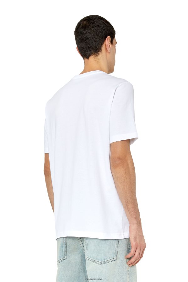 ch Diesel Hommes t-juste-g24 blanc 0R48H8172 vêtements