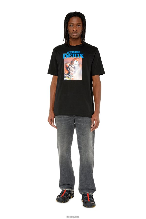 ch Diesel Hommes t-juste-g4 noir 0R48H8177 vêtements