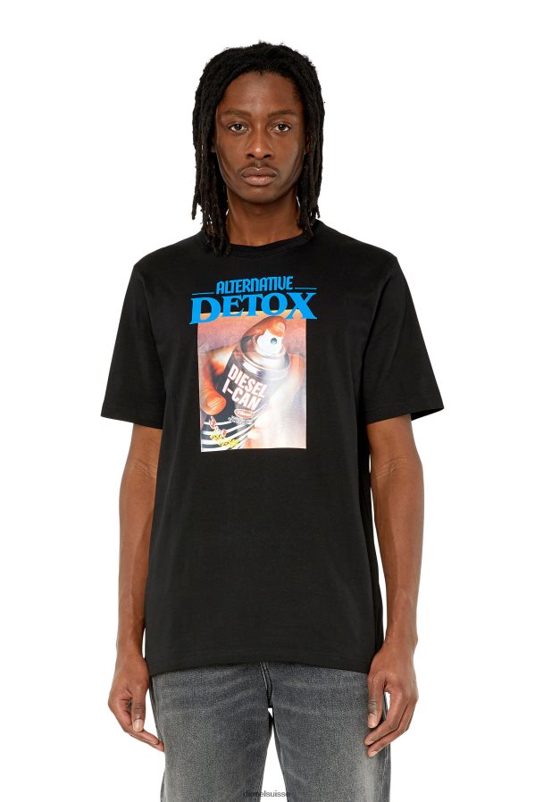 ch Diesel Hommes t-juste-g4 noir 0R48H8177 vêtements